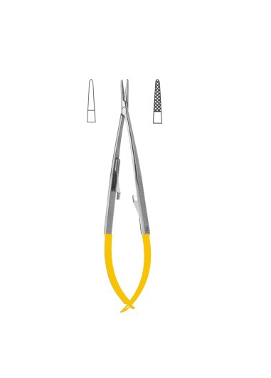 Needle Holders with Tungsten Carbide Inserts without TC